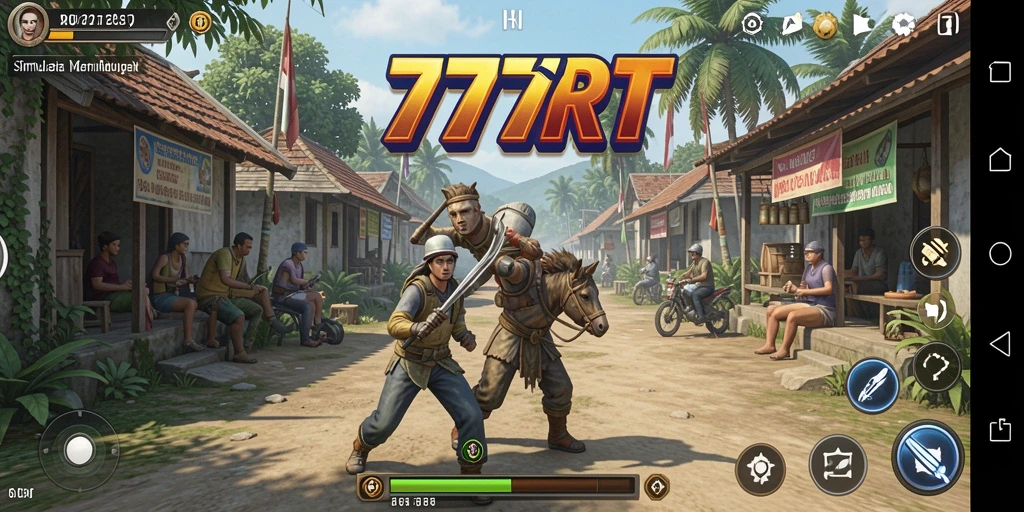 Tampilan gameplay 777RT yang menarik dan interaktif.
