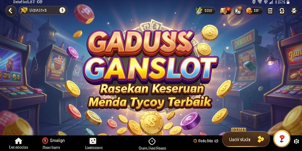 Tampilan gameplay GADUNSLOT yang menarik dan penuh warna.