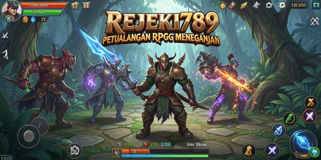 Gameplay seru dan mendebarkan di REJEKI789 dengan banyak aksi RPG.