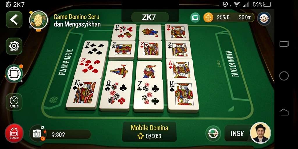 Tampilan gameplay ZK7 yang menegangkan dan seru.